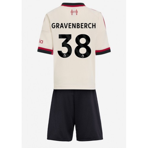 Liverpool Ryan Gravenberch #38 Venkovní dres komplet pro Děti 2025-26 Krátkým Rukávem (+ Krátké kalhoty) Liverpool Ryan Gravenberch #38 Venkovní dres komplet pro Děti 2025-26 Krátkým Rukávem (+ Krátké kalhoty)