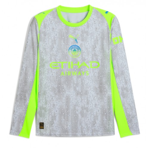 Manchester City Alternativní Dres 2025-26 Dlouhým Rukávem Manchester City Alternativní Dres 2025-26 Dlouhým Rukávem