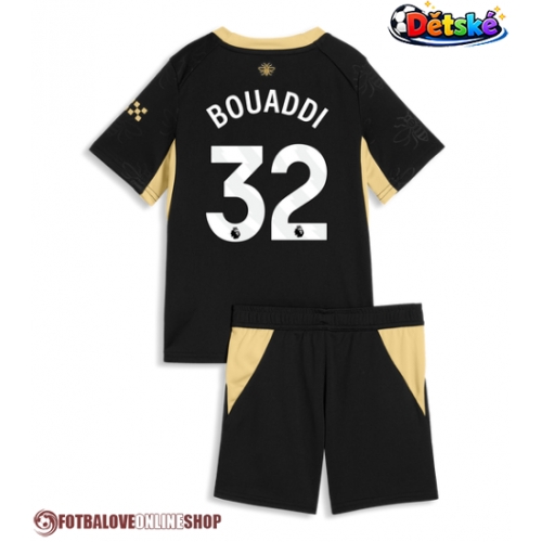 Manchester City Ayyoub Bouaddi #32 Venkovní dres komplet pro Děti 2026-27 Krátkým Rukávem (+ Krátké kalhoty)