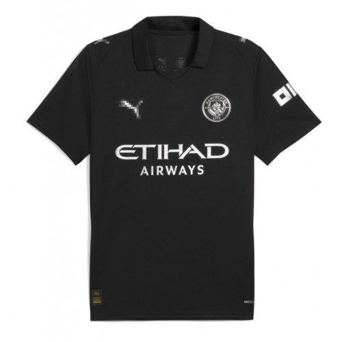 Manchester City Erling Haaland #9 Venkovní Dres 2025-26 Krátkým Rukávem Manchester City Erling Haaland #9 Venkovní Dres 2025-26 Krátkým Rukávem