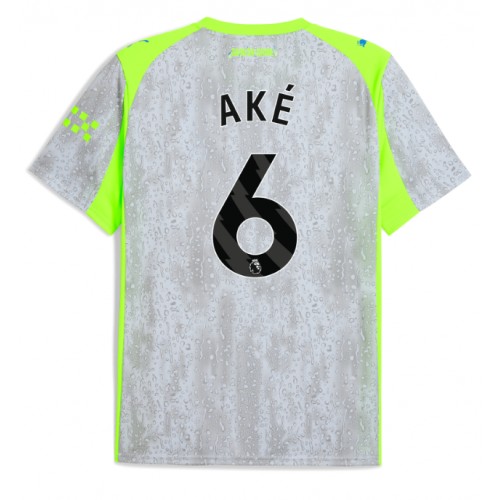 Manchester City Nathan Ake #6 Alternativní Dres 2025-26 Krátkým Rukávem Manchester City Nathan Ake #6 Alternativní Dres 2025-26 Krátkým Rukávem