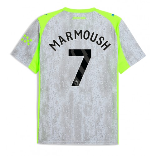 Manchester City Omar Marmoush #7 Alternativní Dres 2025-26 Krátkým Rukávem Manchester City Omar Marmoush #7 Alternativní Dres 2025-26 Krátkým Rukávem