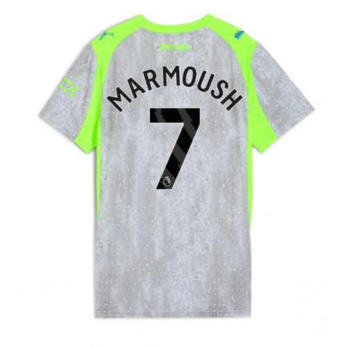Manchester City Omar Marmoush #7 Alternativní Dres pro Dámy 2025-26 Krátkým Rukávem Manchester City Omar Marmoush #7 Alternativní Dres pro Dámy 2025-26 Krátkým Rukávem