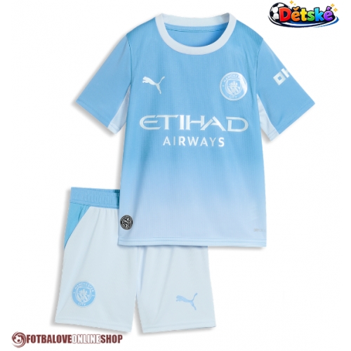 Manchester City Phil Foden #47 Domácí dres komplet pro Děti 2026-27 Krátkým Rukávem (+ Krátké kalhoty)