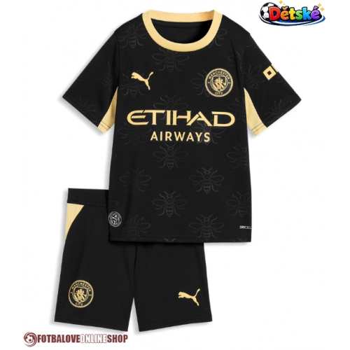 Manchester City Phil Foden #47 Venkovní dres komplet pro Děti 2026-27 Krátkým Rukávem (+ Krátké kalhoty)