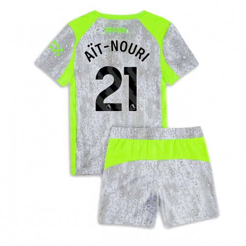 Manchester City Rayan Ait-Nouri #21 Alternativní dres komplet pro Děti 2025-26 Krátkým Rukávem (+ Krátké kalhoty) Manchester City Rayan Ait-Nouri #21 Alternativní dres komplet pro Děti 2025-26 Krátkým Rukávem (+ Krátké kalhoty)