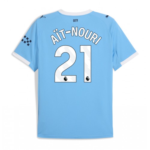 Manchester City Rayan Ait-Nouri #21 Domácí Dres 2025-26 Krátkým Rukávem Manchester City Rayan Ait-Nouri #21 Domácí Dres 2025-26 Krátkým Rukávem