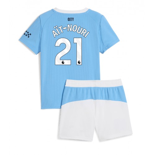 Manchester City Rayan Ait-Nouri #21 Domácí dres komplet pro Děti 2025-26 Krátkým Rukávem (+ Krátké kalhoty) Manchester City Rayan Ait-Nouri #21 Domácí dres komplet pro Děti 2025-26 Krátkým Rukávem (+ Krátké kalhoty)