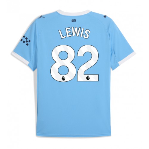 Manchester City Rico Lewis #82 Domácí Dres 2025-26 Krátkým Rukávem Manchester City Rico Lewis #82 Domácí Dres 2025-26 Krátkým Rukávem
