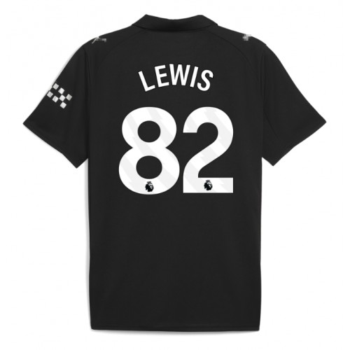Manchester City Rico Lewis #82 Venkovní Dres 2025-26 Krátkým Rukávem Manchester City Rico Lewis #82 Venkovní Dres 2025-26 Krátkým Rukávem