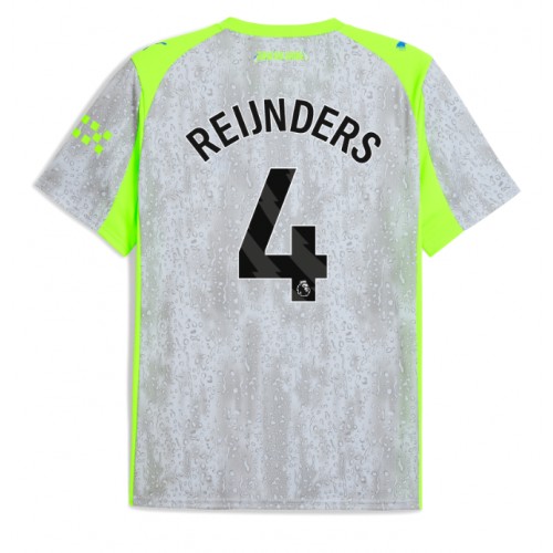Manchester City Tijjani Reijnders #4 Alternativní Dres 2025-26 Krátkým Rukávem Manchester City Tijjani Reijnders #4 Alternativní Dres 2025-26 Krátkým Rukávem