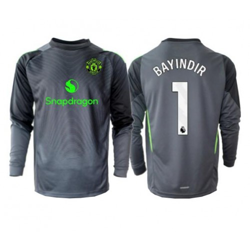 Manchester United Altay Bayindir #1 Brankář Venkovní Dres 2025-26 Dlouhým Rukávem Manchester United Altay Bayindir #1 Brankář Venkovní Dres 2025-26 Dlouhým Rukávem