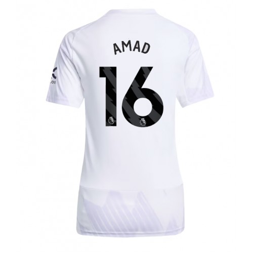 Manchester United Amad Diallo #16 Venkovní Dres pro Dámy 2025-26 Krátkým Rukávem Manchester United Amad Diallo #16 Venkovní Dres pro Dámy 2025-26 Krátkým Rukávem