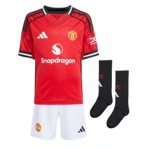 Manchester United Benjamin Sesko #30 Domácí dres komplet pro Děti 2025-26 Krátkým Rukávem (+ Krátké kalhoty) Manchester United Benjamin Sesko #30 Domácí dres komplet pro Děti 2025-26 Krátkým Rukávem (+ Krátké kalhoty)