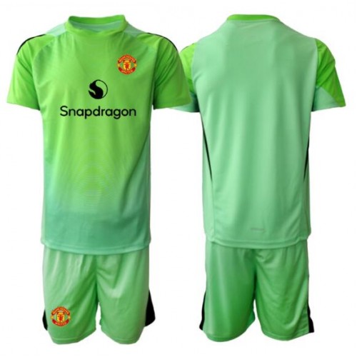 Manchester United Brankář Alternativní dres komplet pro Děti 2025-26 Krátkým Rukávem (+ Krátké kalhoty) Manchester United Brankář Alternativní dres komplet pro Děti 2025-26 Krátkým Rukávem (+ Krátké kalhoty)