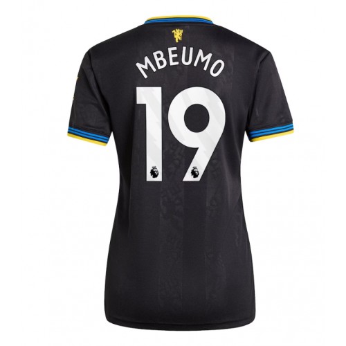 Manchester United Bryan Mbeumo #19 Alternativní Dres pro Dámy 2025-26 Krátkým Rukávem Manchester United Bryan Mbeumo #19 Alternativní Dres pro Dámy 2025-26 Krátkým Rukávem
