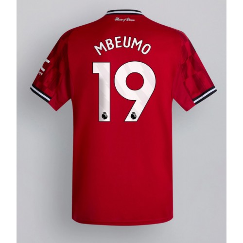 Manchester United Bryan Mbeumo #19 Domácí Dres 2025-26 Krátkým Rukávem Manchester United Bryan Mbeumo #19 Domácí Dres 2025-26 Krátkým Rukávem