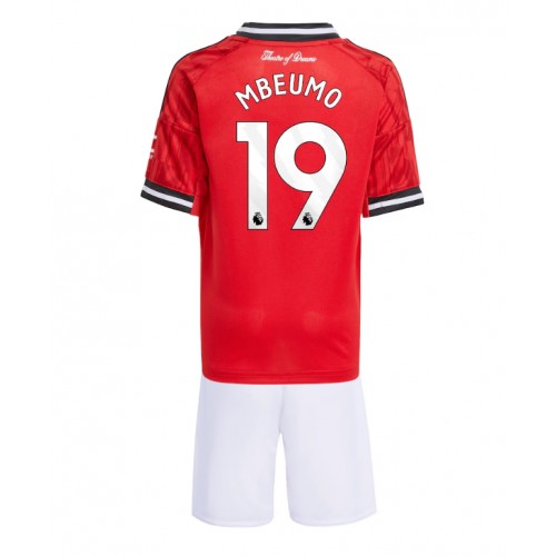 Manchester United Bryan Mbeumo #19 Domácí dres komplet pro Děti 2025-26 Krátkým Rukávem (+ Krátké kalhoty) Manchester United Bryan Mbeumo #19 Domácí dres komplet pro Děti 2025-26 Krátkým Rukávem (+ Krátké kalhoty)