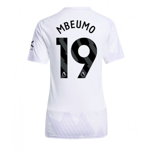 Manchester United Bryan Mbeumo #19 Venkovní Dres pro Dámy 2025-26 Krátkým Rukávem Manchester United Bryan Mbeumo #19 Venkovní Dres pro Dámy 2025-26 Krátkým Rukávem