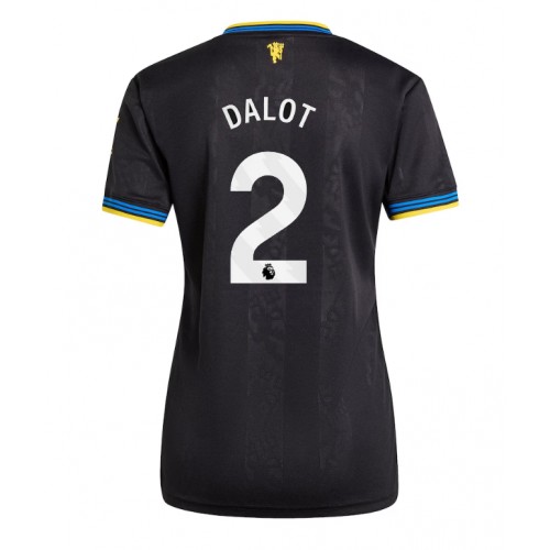 Manchester United Diogo Dalot #2 Alternativní Dres pro Dámy 2025-26 Krátkým Rukávem Manchester United Diogo Dalot #2 Alternativní Dres pro Dámy 2025-26 Krátkým Rukávem