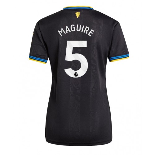 Manchester United Harry Maguire #5 Alternativní Dres pro Dámy 2025-26 Krátkým Rukávem Manchester United Harry Maguire #5 Alternativní Dres pro Dámy 2025-26 Krátkým Rukávem