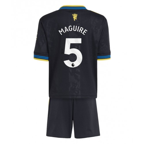 Manchester United Harry Maguire #5 Alternativní dres komplet pro Děti 2025-26 Krátkým Rukávem (+ Krátké kalhoty) Manchester United Harry Maguire #5 Alternativní dres komplet pro Děti 2025-26 Krátkým Rukávem (+ Krátké kalhoty)