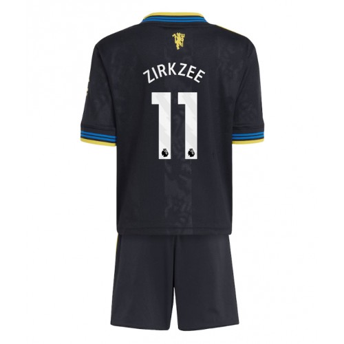 Manchester United Joshua Zirkzee #11 Alternativní dres komplet pro Děti 2025-26 Krátkým Rukávem (+ Krátké kalhoty) Manchester United Joshua Zirkzee #11 Alternativní dres komplet pro Děti 2025-26 Krátkým Rukávem (+ Krátké kalhoty)