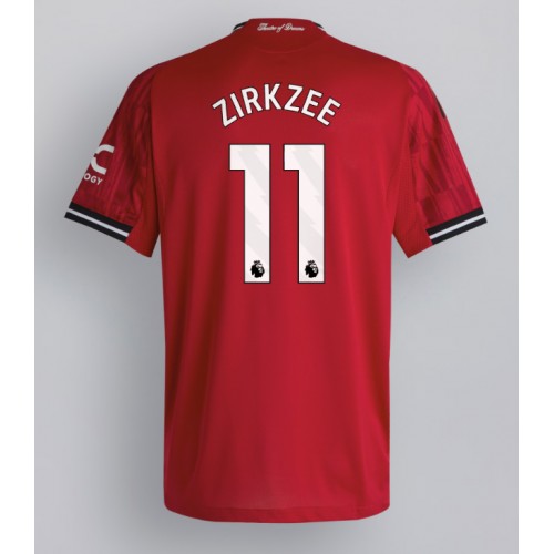 Manchester United Joshua Zirkzee #11 Domácí Dres 2025-26 Krátkým Rukávem Manchester United Joshua Zirkzee #11 Domácí Dres 2025-26 Krátkým Rukávem