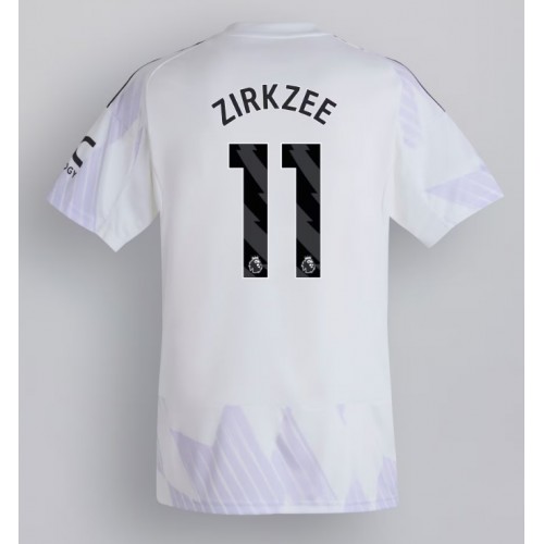 Manchester United Joshua Zirkzee #11 Venkovní Dres 2025-26 Krátkým Rukávem Manchester United Joshua Zirkzee #11 Venkovní Dres 2025-26 Krátkým Rukávem