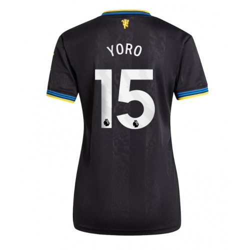 Manchester United Leny Yoro #15 Alternativní Dres pro Dámy 2025-26 Krátkým Rukávem Manchester United Leny Yoro #15 Alternativní Dres pro Dámy 2025-26 Krátkým Rukávem