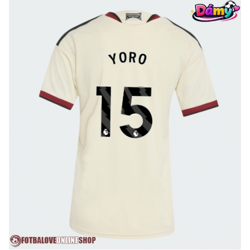 Manchester United Leny Yoro #15 Alternativní Dres pro Dámy 2026-27 Krátkým Rukávem