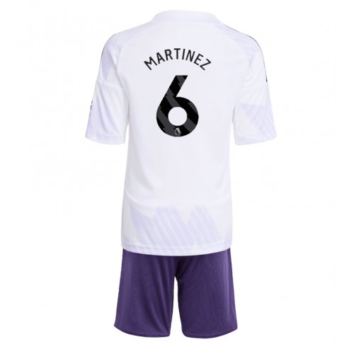 Manchester United Lisandro Martinez #6 Venkovní dres komplet pro Děti 2025-26 Krátkým Rukávem (+ Krátké kalhoty) Manchester United Lisandro Martinez #6 Venkovní dres komplet pro Děti 2025-26 Krátkým Rukávem (+ Krátké kalhoty)
