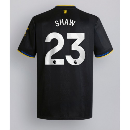 Manchester United Luke Shaw #23 Alternativní Dres 2025-26 Krátkým Rukávem Manchester United Luke Shaw #23 Alternativní Dres 2025-26 Krátkým Rukávem