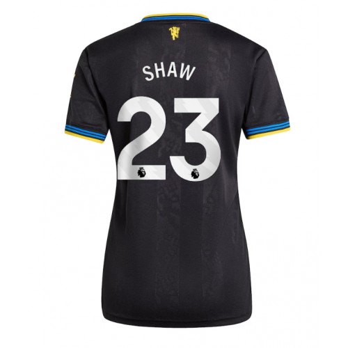 Manchester United Luke Shaw #23 Alternativní Dres pro Dámy 2025-26 Krátkým Rukávem Manchester United Luke Shaw #23 Alternativní Dres pro Dámy 2025-26 Krátkým Rukávem