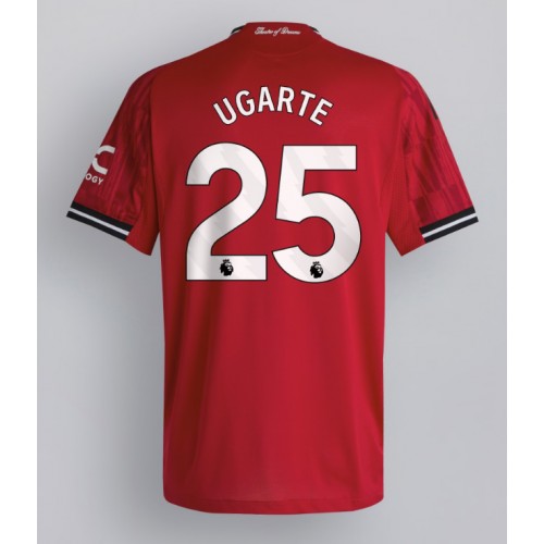 Manchester United Manuel Ugarte #25 Domácí Dres 2025-26 Krátkým Rukávem Manchester United Manuel Ugarte #25 Domácí Dres 2025-26 Krátkým Rukávem