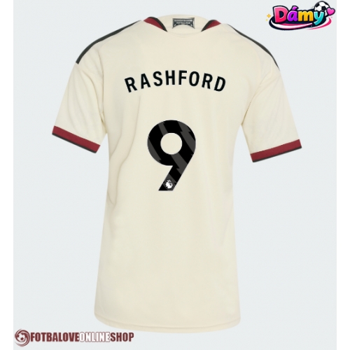 Manchester United Marcus Rashford #9 Alternativní Dres pro Dámy 2026-27 Krátkým Rukávem
