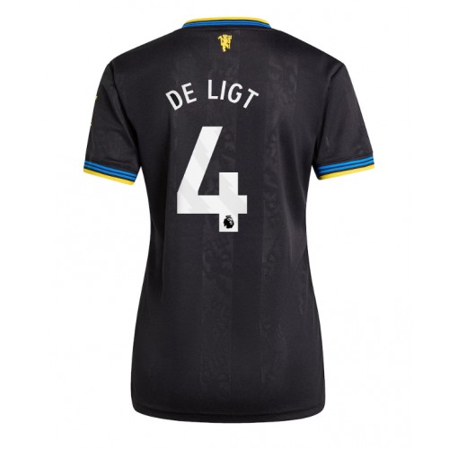 Manchester United Matthijs de Ligt #4 Alternativní Dres pro Dámy 2025-26 Krátkým Rukávem Manchester United Matthijs de Ligt #4 Alternativní Dres pro Dámy 2025-26 Krátkým Rukávem