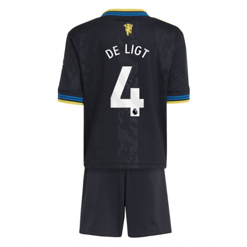 Manchester United Matthijs de Ligt #4 Alternativní dres komplet pro Děti 2025-26 Krátkým Rukávem (+ Krátké kalhoty) Manchester United Matthijs de Ligt #4 Alternativní dres komplet pro Děti 2025-26 Krátkým Rukávem (+ Krátké kalhoty)