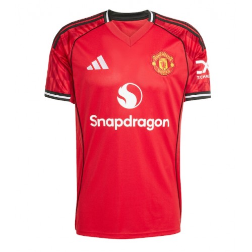 Manchester United Matthijs de Ligt #4 Domácí Dres 2025-26 Krátkým Rukávem Manchester United Matthijs de Ligt #4 Domácí Dres 2025-26 Krátkým Rukávem