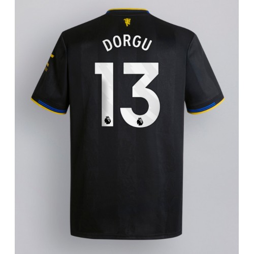 Manchester United Patrick Dorgu #13 Alternativní Dres 2025-26 Krátkým Rukávem Manchester United Patrick Dorgu #13 Alternativní Dres 2025-26 Krátkým Rukávem