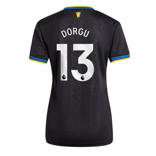 Manchester United Patrick Dorgu #13 Alternativní Dres pro Dámy 2025-26 Krátkým Rukávem Manchester United Patrick Dorgu #13 Alternativní Dres pro Dámy 2025-26 Krátkým Rukávem
