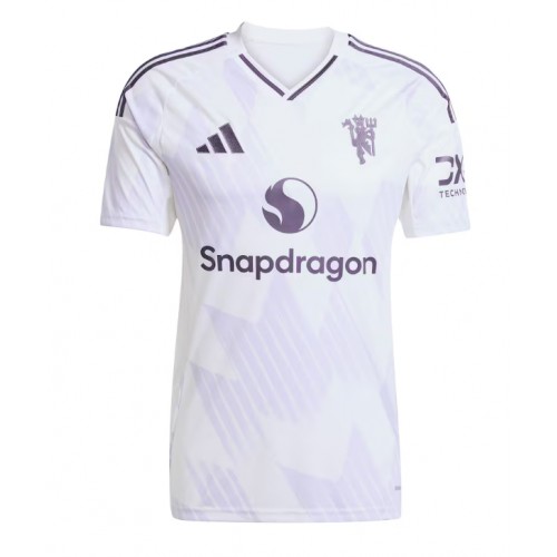 Manchester United Patrick Dorgu #13 Venkovní Dres 2025-26 Krátkým Rukávem Manchester United Patrick Dorgu #13 Venkovní Dres 2025-26 Krátkým Rukávem