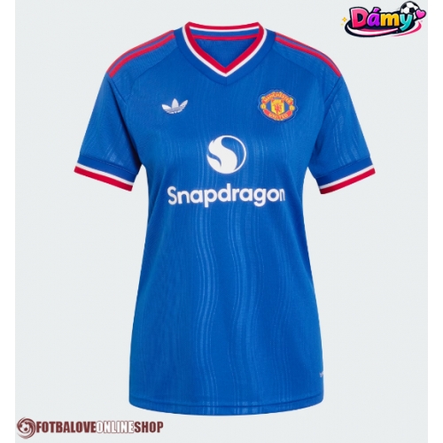 Manchester United Patrick Dorgu #13 Venkovní Dres pro Dámy 2026-27 Krátkým Rukávem