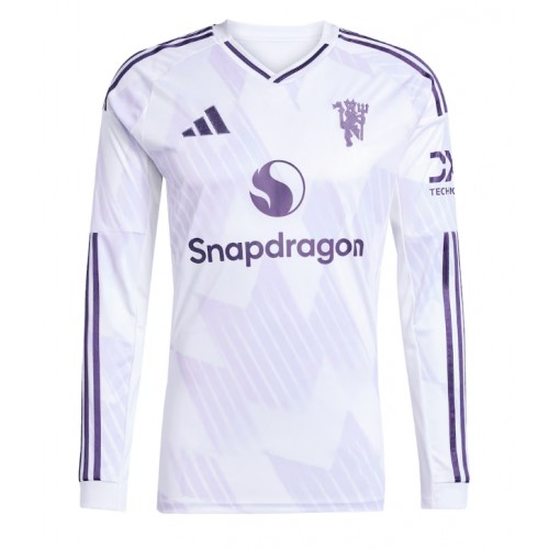 Manchester United Venkovní Dres 2025-26 Dlouhým Rukávem Manchester United Venkovní Dres 2025-26 Dlouhým Rukávem