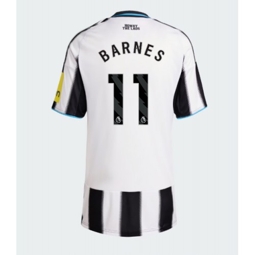 Newcastle United Harvey Barnes #11 Domácí Dres pro Dámy 2025-26 Krátkým Rukávem Newcastle United Harvey Barnes #11 Domácí Dres pro Dámy 2025-26 Krátkým Rukávem