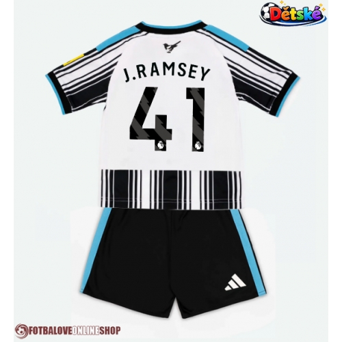 Newcastle United Jacob Ramsey #41 Domácí dres komplet pro Děti 2026-27 Krátkým Rukávem (+ Krátké kalhoty)