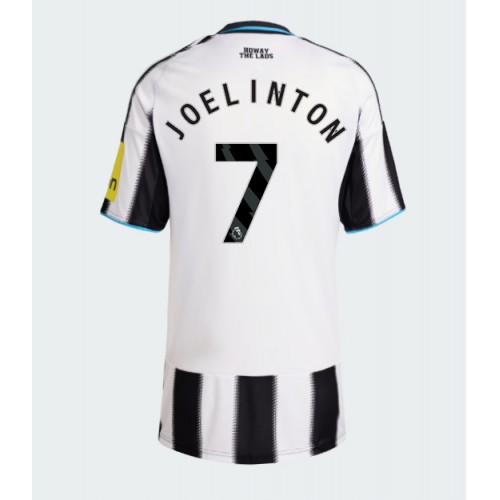 Newcastle United Joelinton #7 Domácí Dres pro Dámy 2025-26 Krátkým Rukávem Newcastle United Joelinton #7 Domácí Dres pro Dámy 2025-26 Krátkým Rukávem