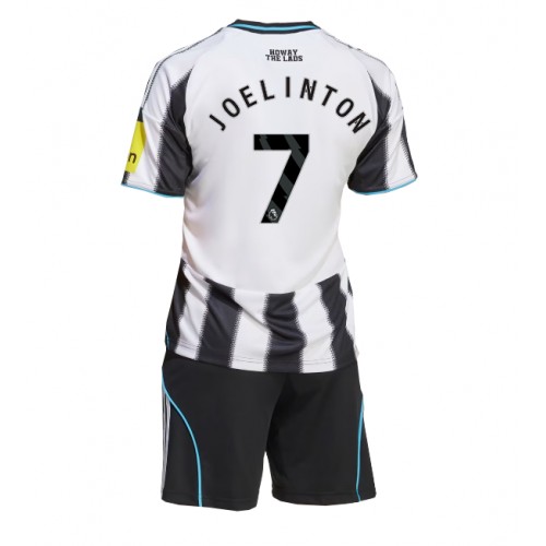 Newcastle United Joelinton #7 Domácí dres komplet pro Děti 2025-26 Krátkým Rukávem (+ Krátké kalhoty) Newcastle United Joelinton #7 Domácí dres komplet pro Děti 2025-26 Krátkým Rukávem (+ Krátké kalhoty)