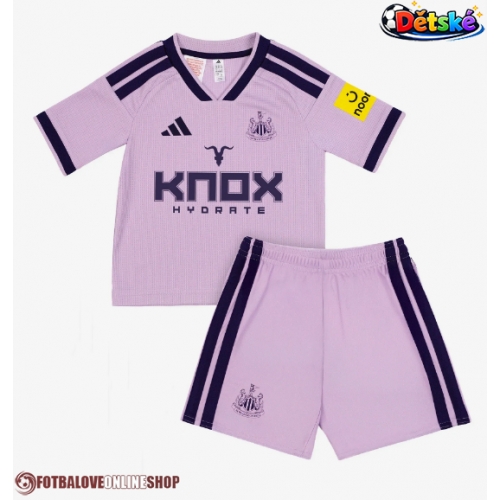 Newcastle United Malick Thiaw #12 Alternativní dres komplet pro Děti 2026-27 Krátkým Rukávem (+ Krátké kalhoty)