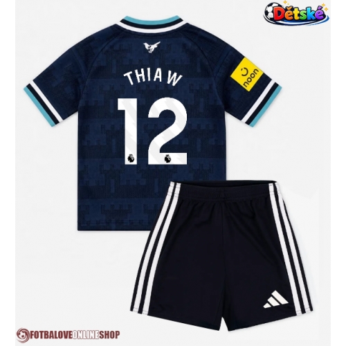 Newcastle United Malick Thiaw #12 Venkovní dres komplet pro Děti 2026-27 Krátkým Rukávem (+ Krátké kalhoty)
